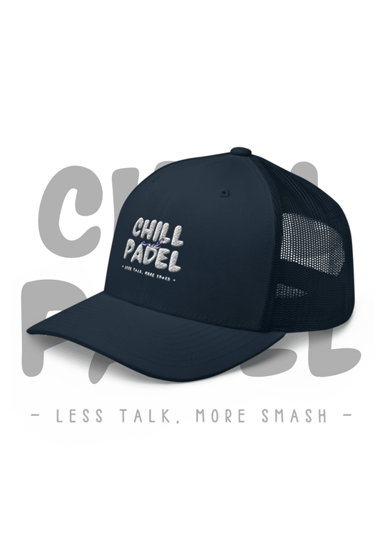 Casquette Chill and Padel – Trucker Classic Logo