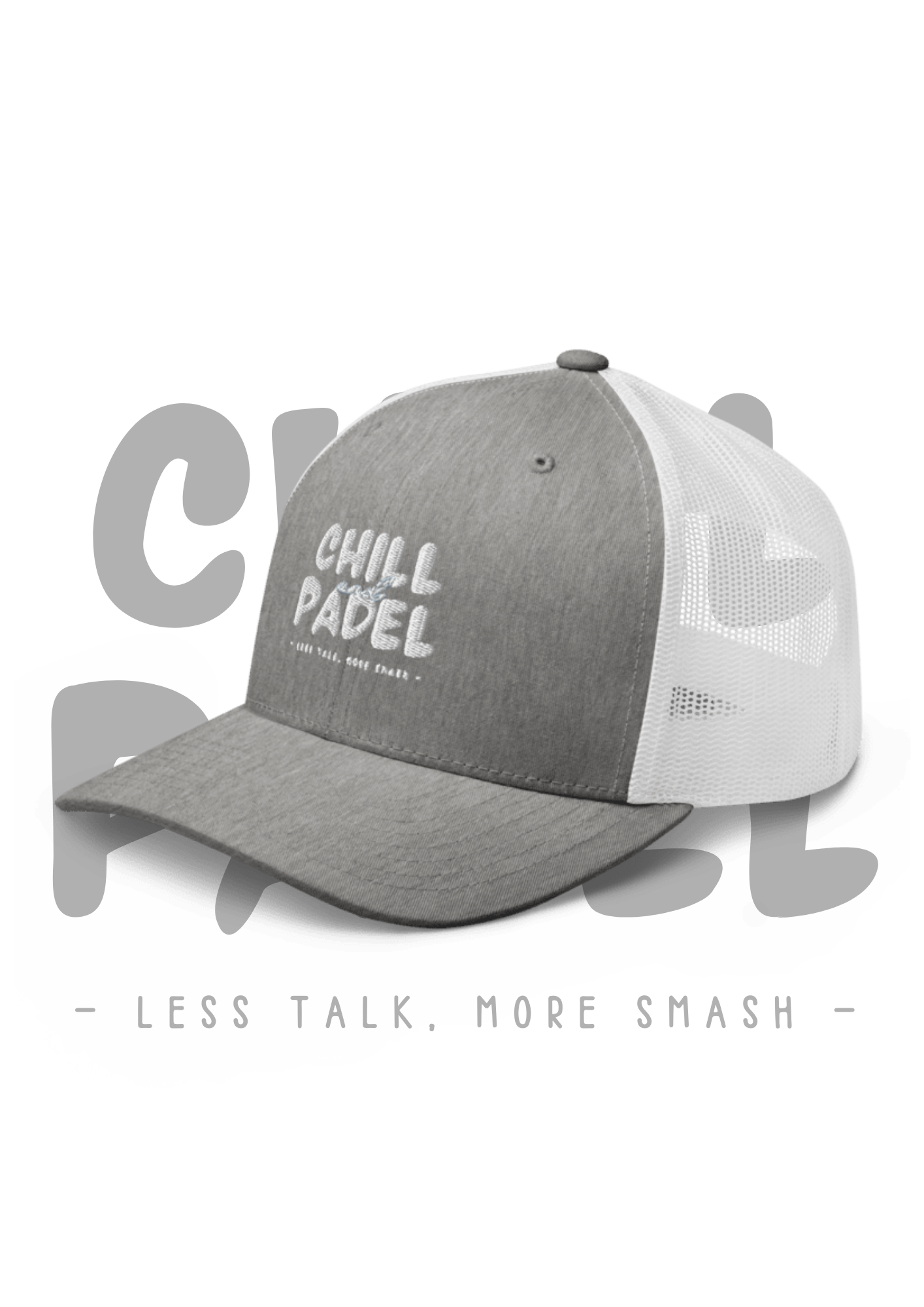 Casquette Chill and Padel – Trucker Classic Logo