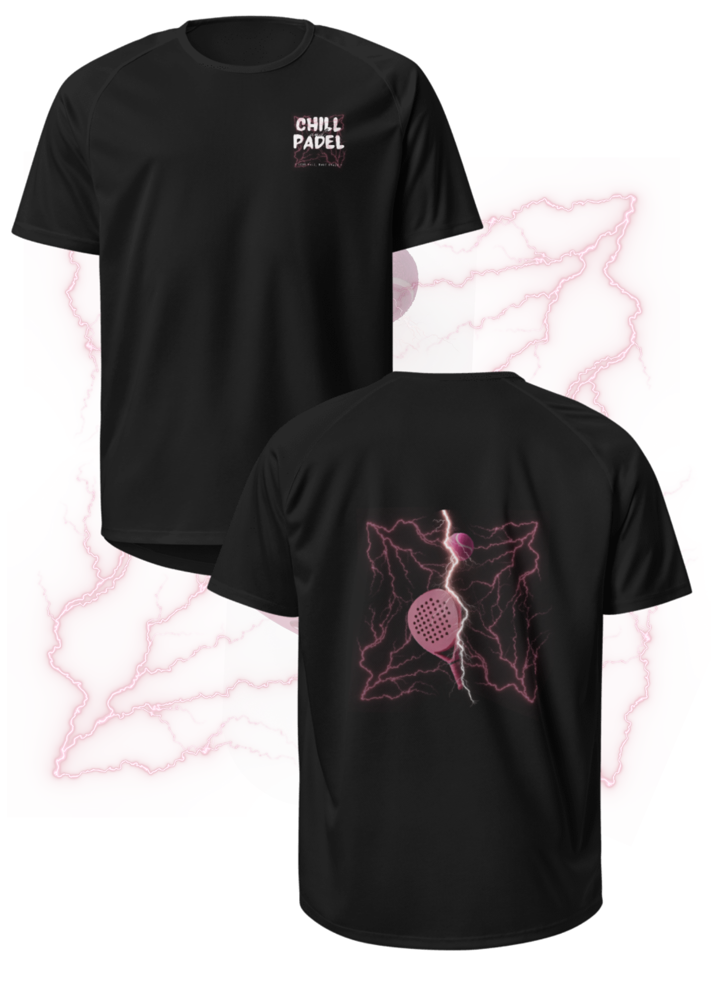 T-shirt Sport Chill and Padel – Édition Énergie