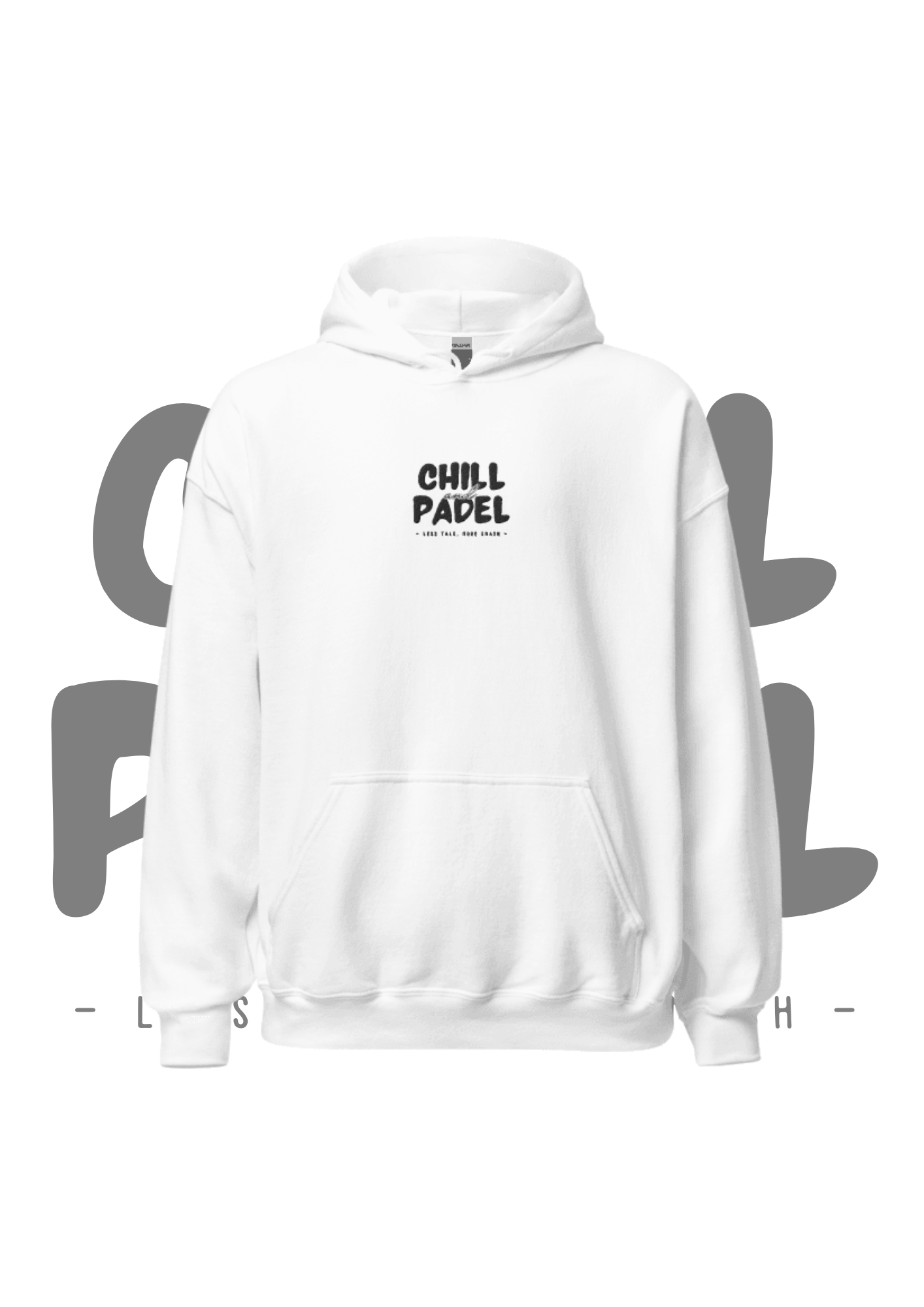 Sweat à capuche Chill and Padel – Essential